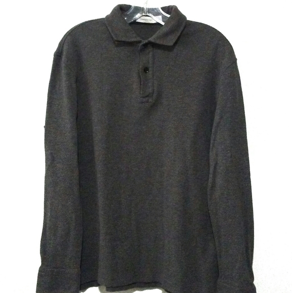 Ermenegildo Zegna Other - Ermenegildo Zegna Size L Long Sleeve Polo Shirt